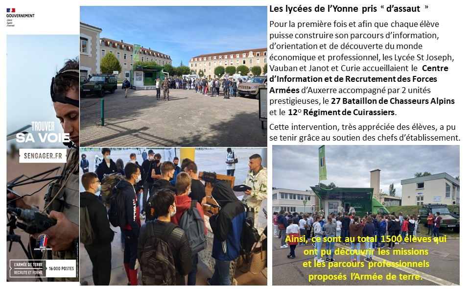 Lycées de l'Yonne pris d'assaut